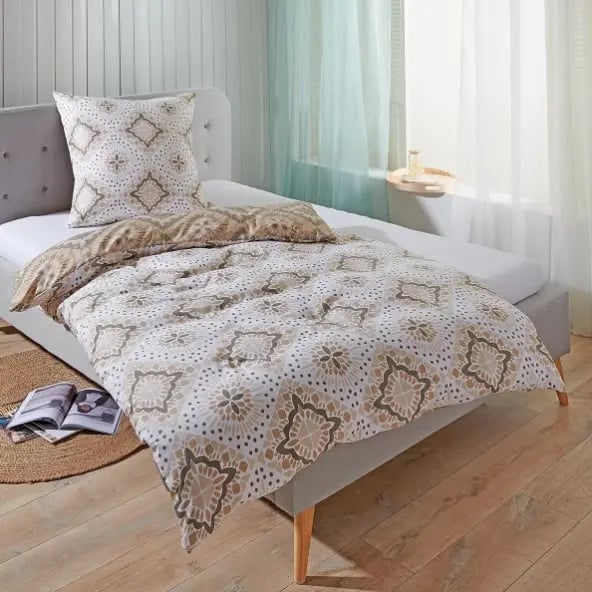 Traumschlaf Soft-Touch Mikrofaser Bettwäsche München beige